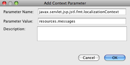 add context parameter
