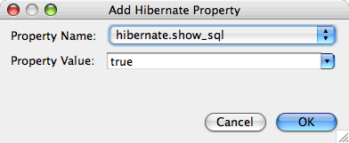 add property showsql