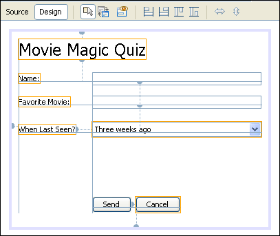 movie magic quiz design