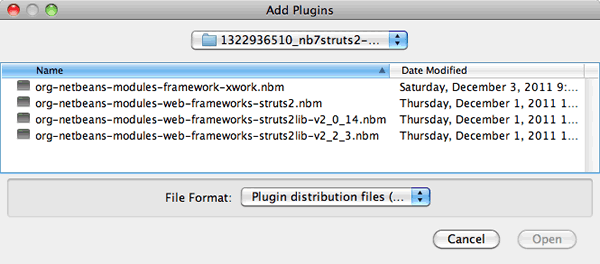 plugin archive contents