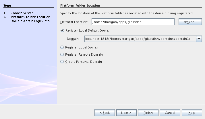 addserver DevFaqAppClientOnNbPlatformTut